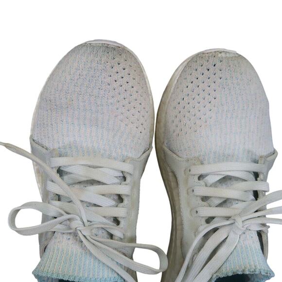 Adidas Shoes Womens 7 Ultraboost Sneaker Parley Athletic Running Sport Knit Blue - Picture 9 of 15